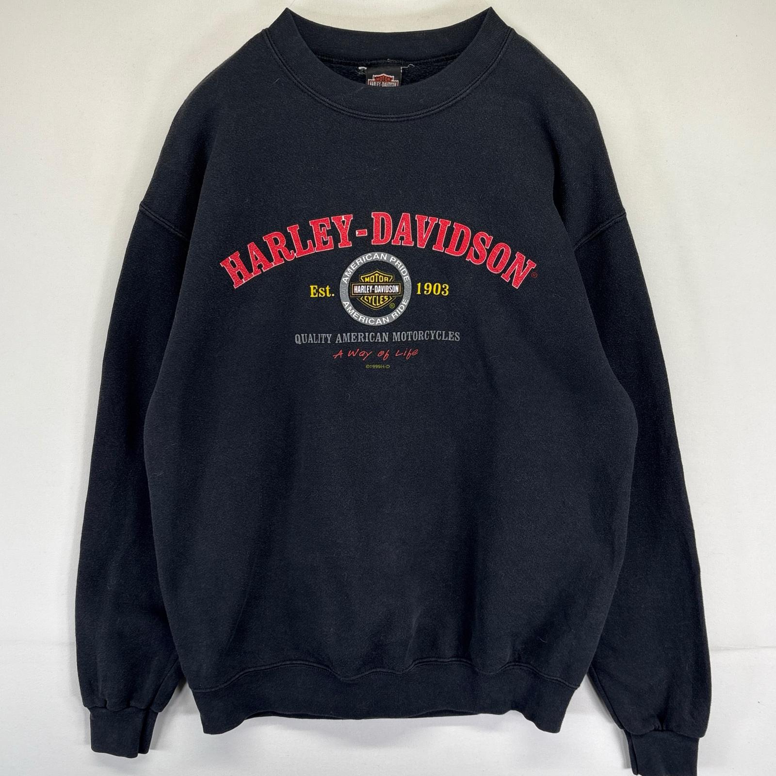 楽天市場】90s USA製 人気 黒 □ ハーレー ダビッドソン オフィシャル