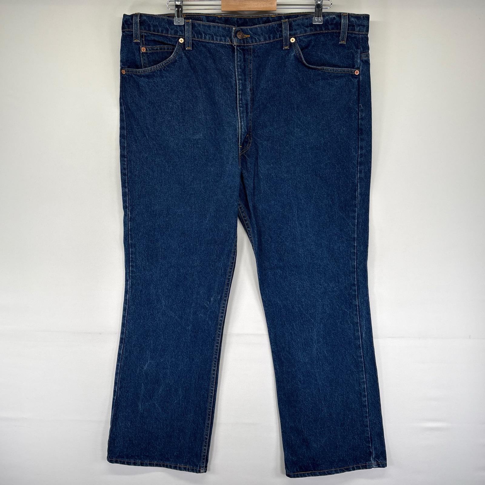 古着 90's/90年代 リーバイス Levi's USA製 デニム パンツ 517 ブーツカット オレンジタブ ジッパーフライ W44 L30 ブルー系 メンズ 【中古】｜古着屋NIKKU