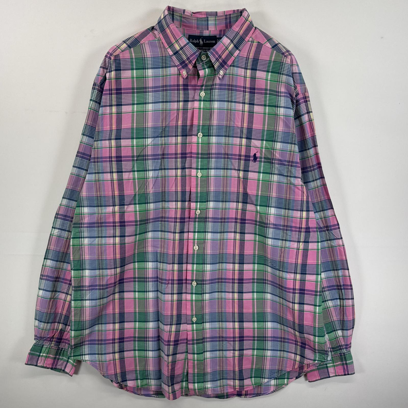 POLO JEANS CO. RALPH LAUREN オープンカラーシャツXL POLO JEANS CO