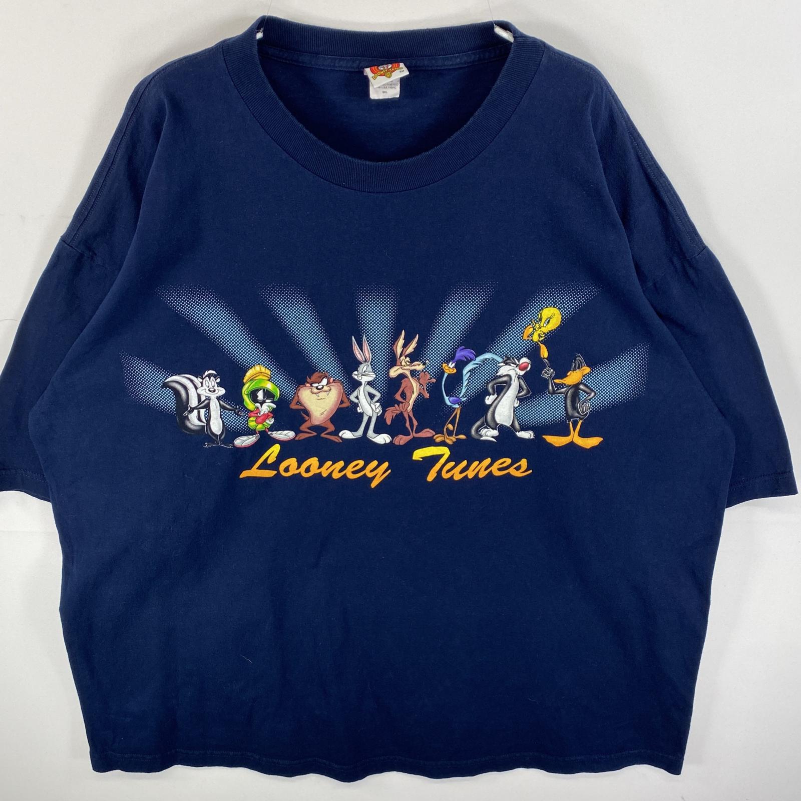 古着 90sルーニーテューンズ　タズマニアンデビル　Tシャツ ワーナー 90年代 USA製 LOONEY TUNES ルーニーテューンズ タズマニアン