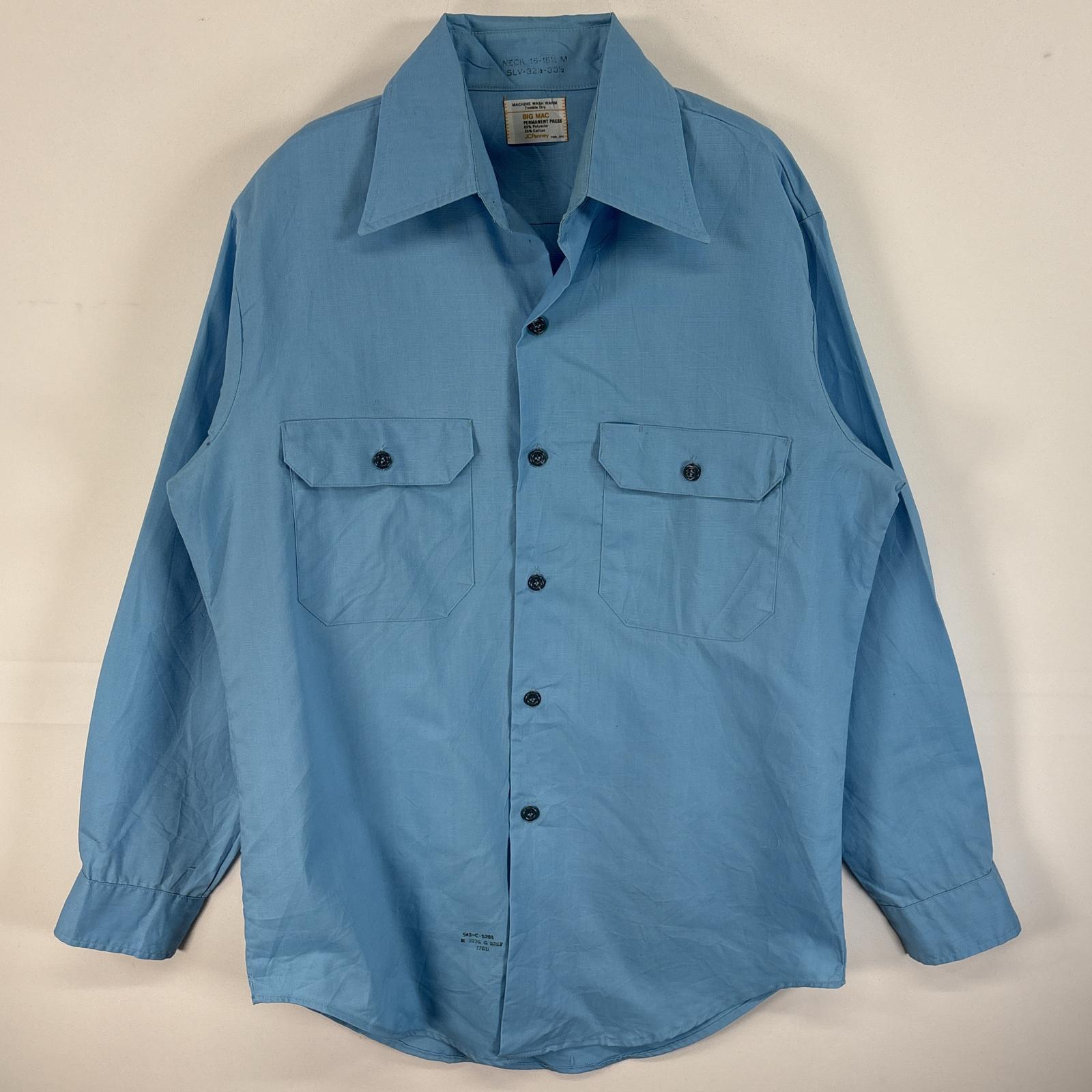 BIGMAC / 長袖シャツ/M/コットン 楽天市場】60's ビンテージ ☆ BIG MAC ビッグマック 100% コットン