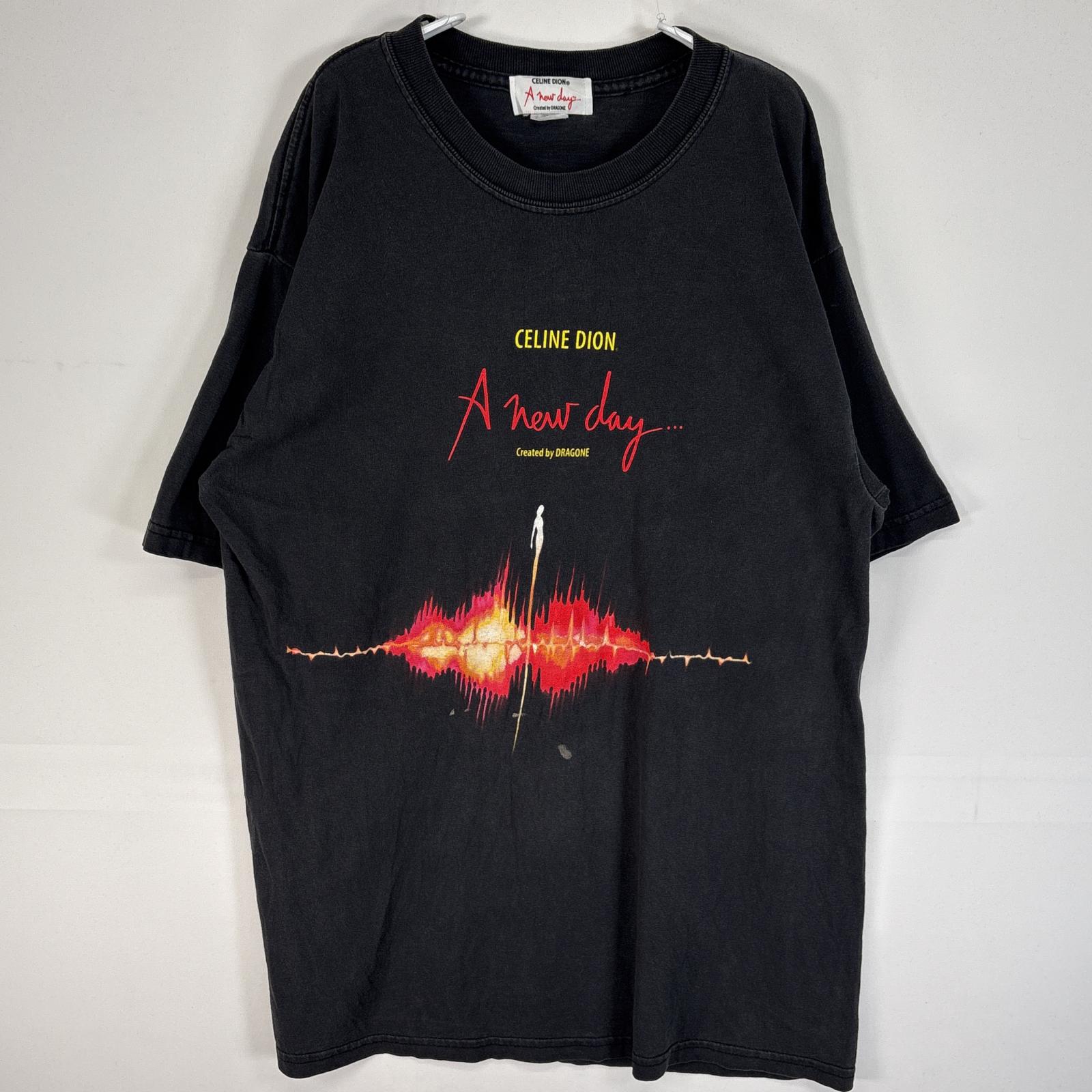 タイタニック TITANIC ヴィンテージ Tシャツ セリーヌ ディオン XL 100025226-1.jpg