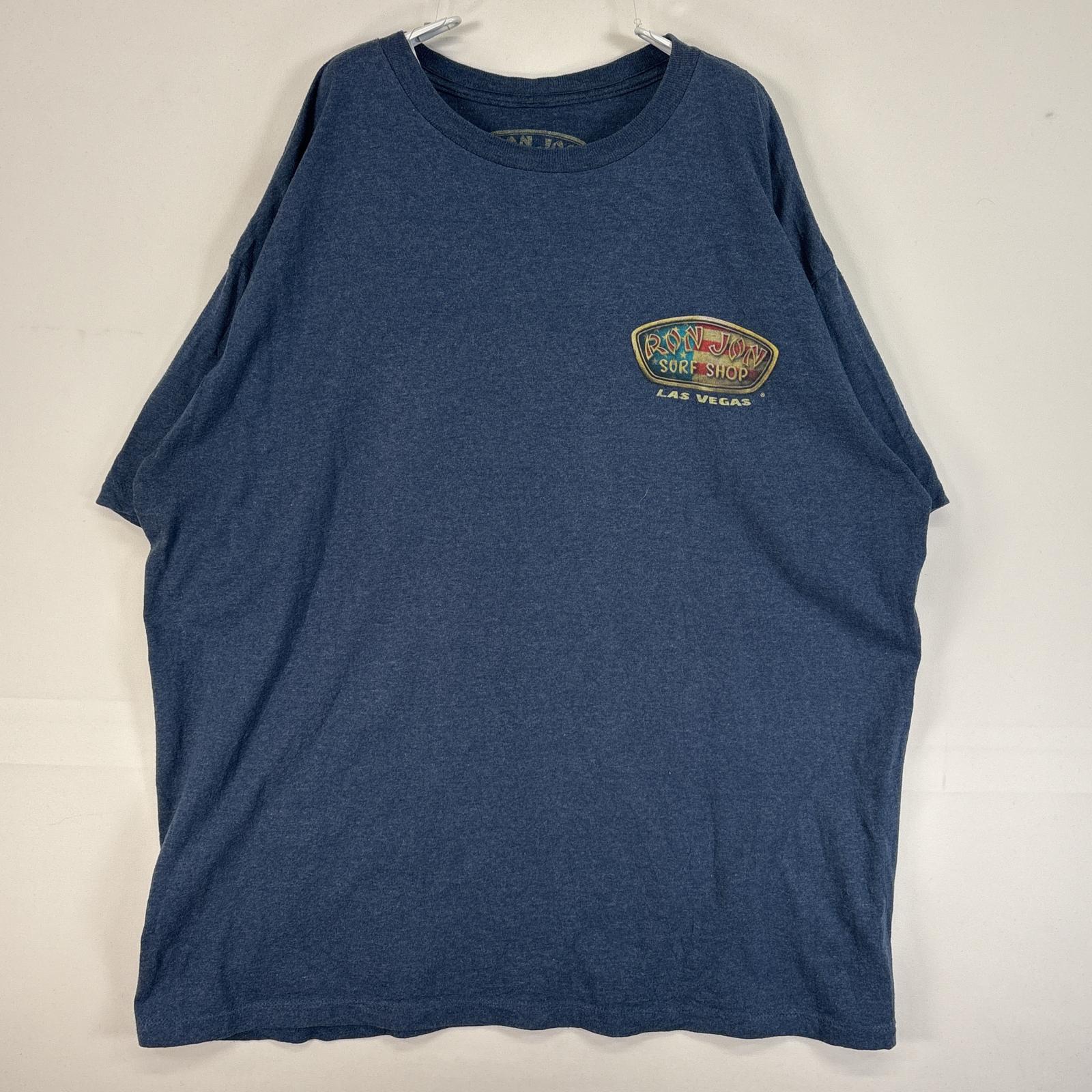 RON JON ロンジョン カットソー イエロー Mサイズ RON JON SURF SHOP ロンジョン プリント サーフTシャツ メンズXL