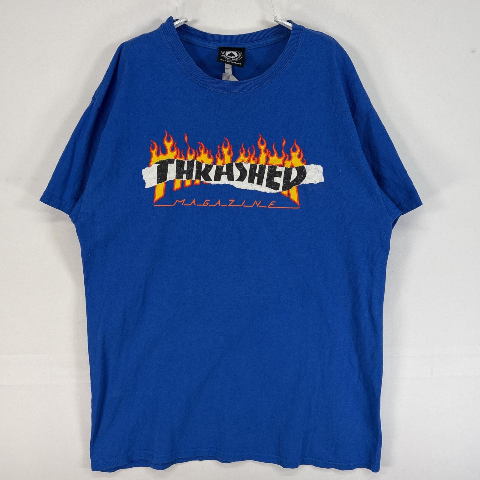 80s THRASHER スラッシャー OLD SKATE Tシャツ | APPS-BICENTENARIO 