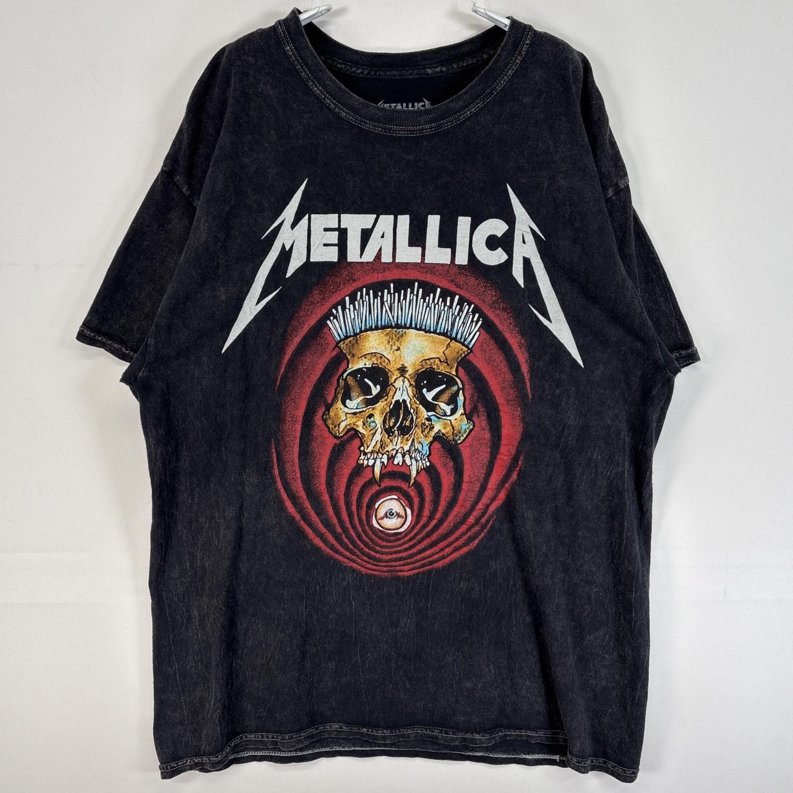 メタリカ 2008年製 パスヘッド希少プリントTシャツ L メタリカ 2008年