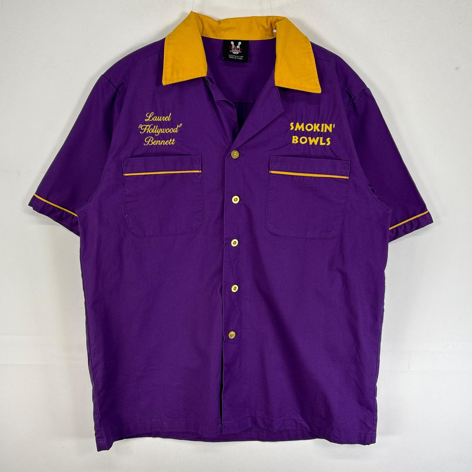 楽天市場】【中古】HILTON / ヒルトン70s ボーリング バックプリント