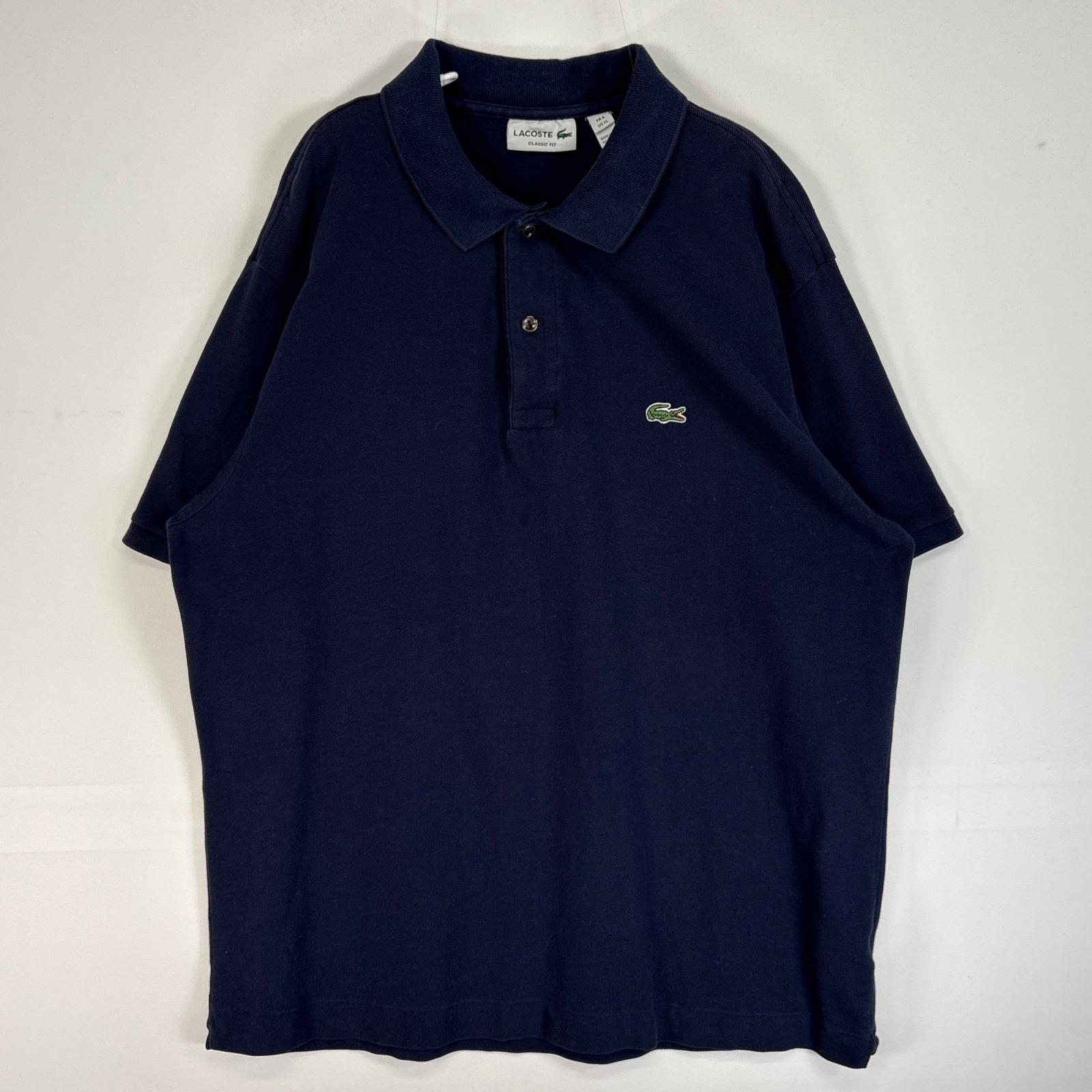 楽天市場】古着 LACOSTE ラコステ 日本製 半袖 ポロシャツ 2 ネイビー