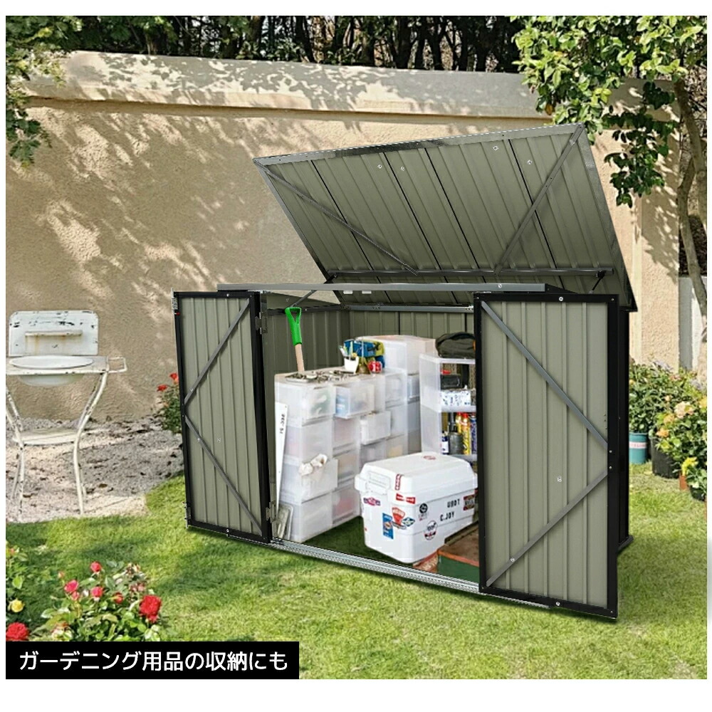 【SS継続期間尖んがり5倍】紙くずかご 室外 納めるボックス席 大静電容量 大型 室外紙くずかご 室外用紙くずかご 紙くずかご 室外ストッカー ガルＢａ 外用 紙くずかご 今めかしい 大型紙くずかご ゴミステイション 回廊 室外 金属元素製 室外納める庫