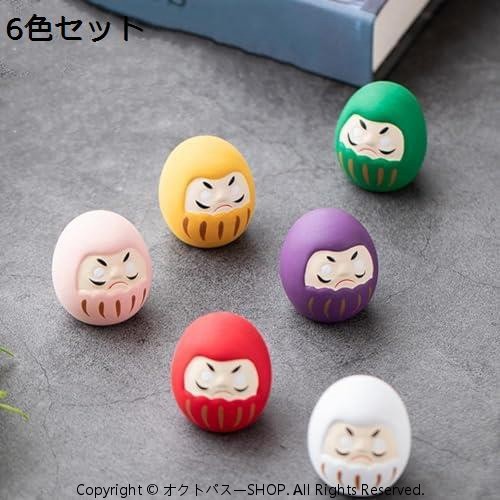 達磨 だるまさん 達磨様 ミニ インテリア 置物 和風 伝統工芸品 セラミック 開運招福 縁起物 商売繁盛 金運アップ 当選 ギフト 試験 外国人へのお土産 車内飾り 合格 祈願達成