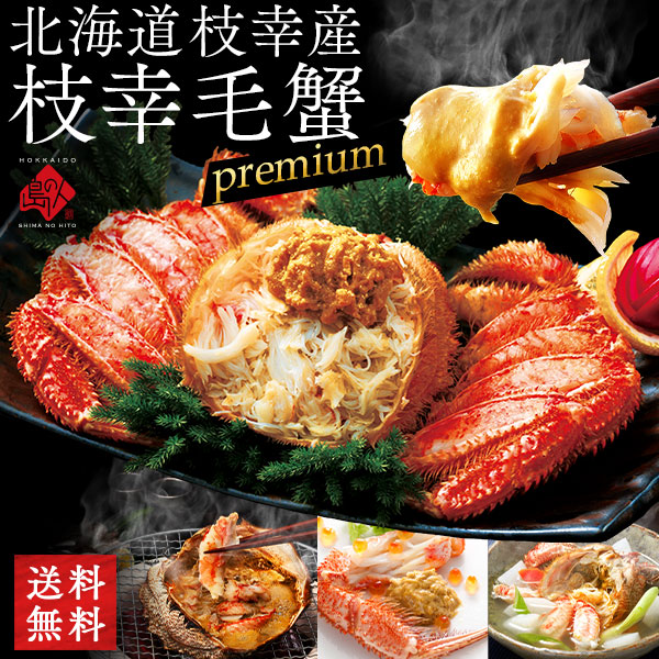 【選べる5サイズ】北海道 枝幸産 プレミアム毛蟹 【送料無料】 カニ 蟹 毛ガニ 毛蟹 けがに カニみそ カニ味噌 グルメ ギフト プレゼント 食品 食べ物 誕生日 贈り物 高級 内祝い お返し 海鮮 海産物 お取り寄せグルメ 10,437円