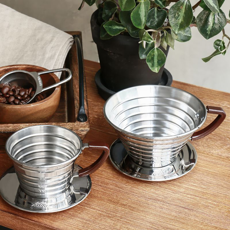 楽天市場】カリタ ドリッパー ステンレス Kalita ウェーブ ドリッパー 