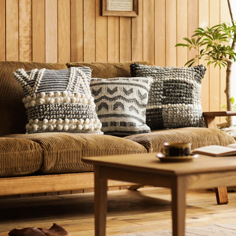座布団取りまかなう 45×45 座布団 取りまかなう WOOLEN シリコンフィルクッション 取りまかなう書き割り 手織り バーラット 今めかしい おすすめ 楽ギフ_荷造り あした着相応う