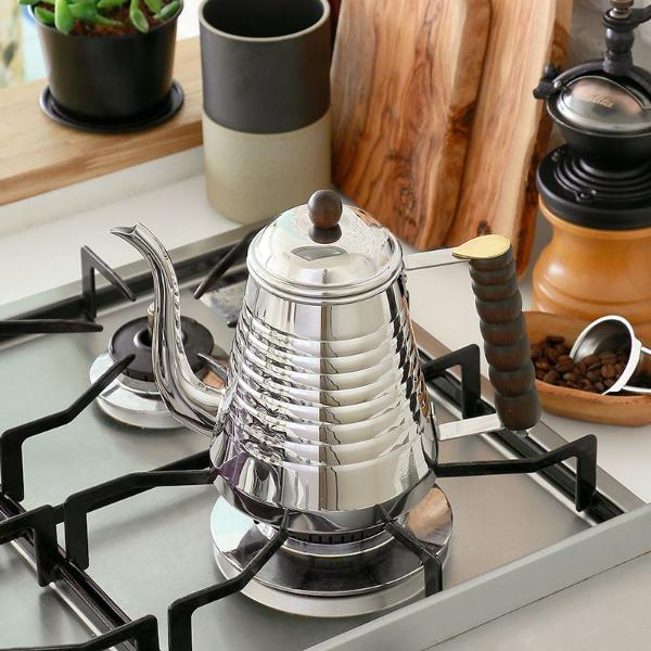 珈琲 湯沸かし カリタ Kalita ウェーブポット 1L あした着相応う