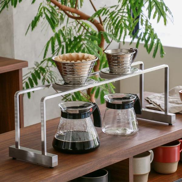INOUT コーヒードリッパー　コーヒースタンド INOUT （イナウト） / Double Coffee Dripper Stand