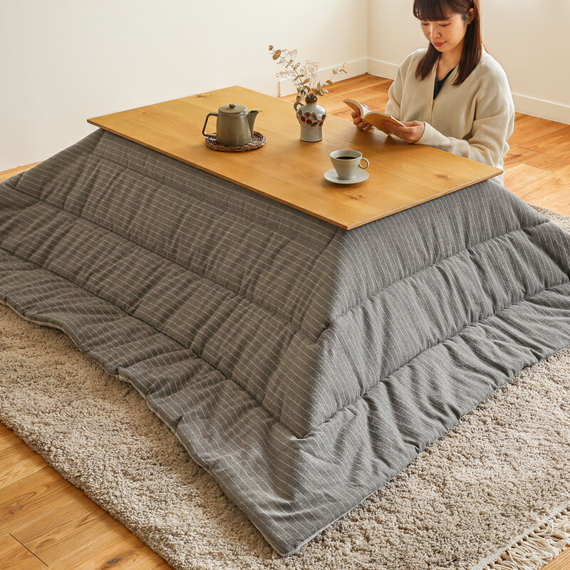 楽天市場】こたつ布団 こたつ 四角形タイプ 190×190cm WOOM チェック
