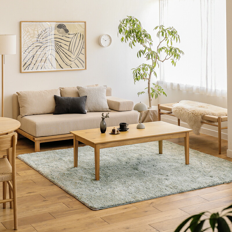 ラグマットLUCE四角形タイプ 200✖️200cm 楽天市場】ラグ ラグマット LUCE 140×200 シャギーラグ 絨毯