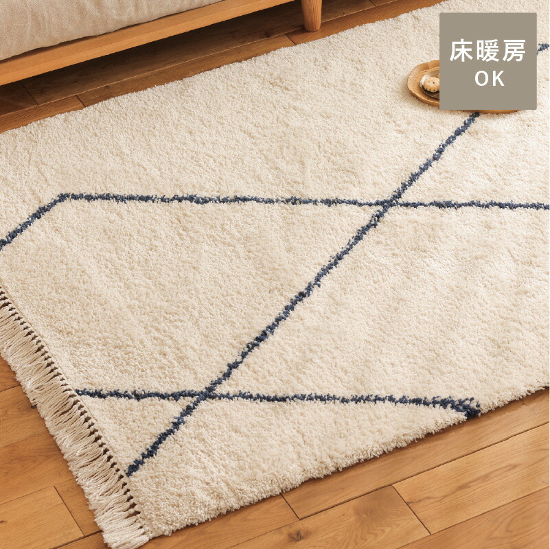 引っ敷き Morua モルア 133×190 ベルギー製 つや消し 引っ敷き リビング 四辺形 矩形 ペニワレンラグ ウィルトンカーペット織り パイル ポリプロピレン 象牙色 暗灰色薄墨色