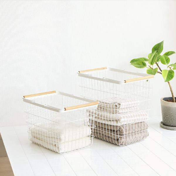 楽天市場】ランドリー バスケット tosca トスカ Mサイズ 収納 かご