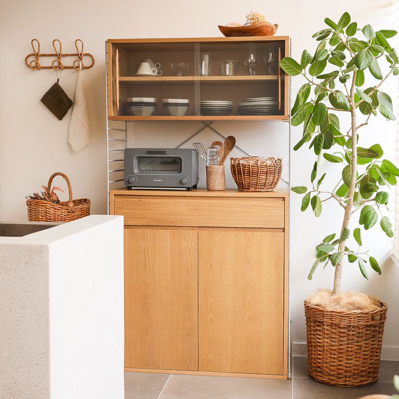 楽天市場】R.U.S おすすめセット#58 ウッドキャビネットセット 幅136cm