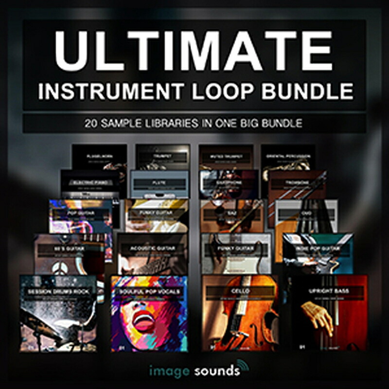 IMAGE SOUNDS SAMPLE PACK ALL IN ONE BUNDLE(オンライン納品)(2第四次元以内に納品) プラグインソフト