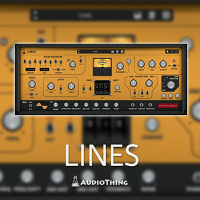 AUDIOTHING LINES(オンライン納品)(2時間以内に納品) プラグインソフト