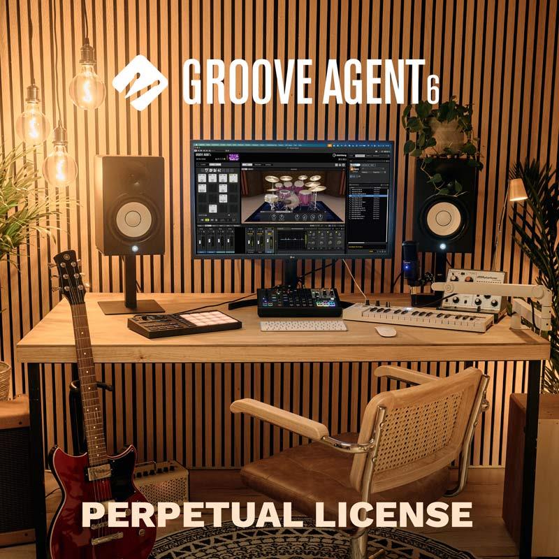 Steinberg Groove Agent 6 (グルーヴエージェント)(ドラム音源)(オンライン納品)(2時間以内に納品) ソフトウェア音源