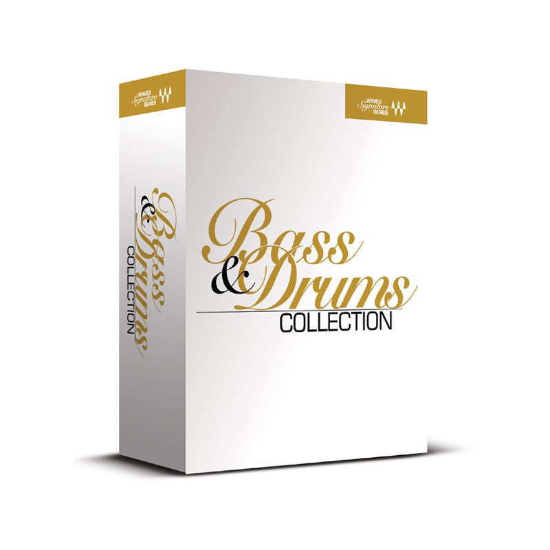 WAVES Signature Series Bass and Drums  (オンライン納品)(2第四次元以内に納品) プラグインソフト