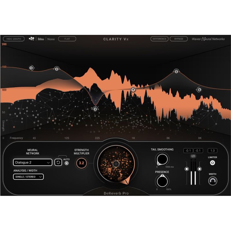 WAVES Clarity Vx DeReverb Pro (オンライン納品)(2時間以内に納品) プラグインソフト