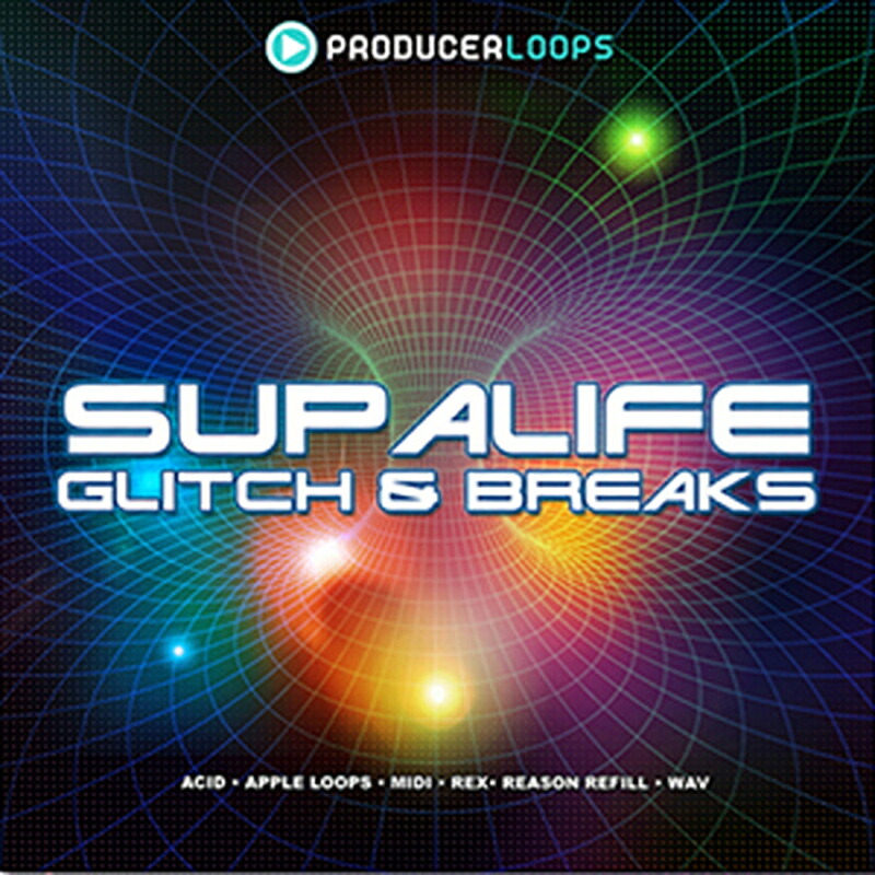 PRODUCER LOOPS SUPALIFE GLITCH & BREAKS(オンライン納品)(2時間以内に納品) プラグインソフト