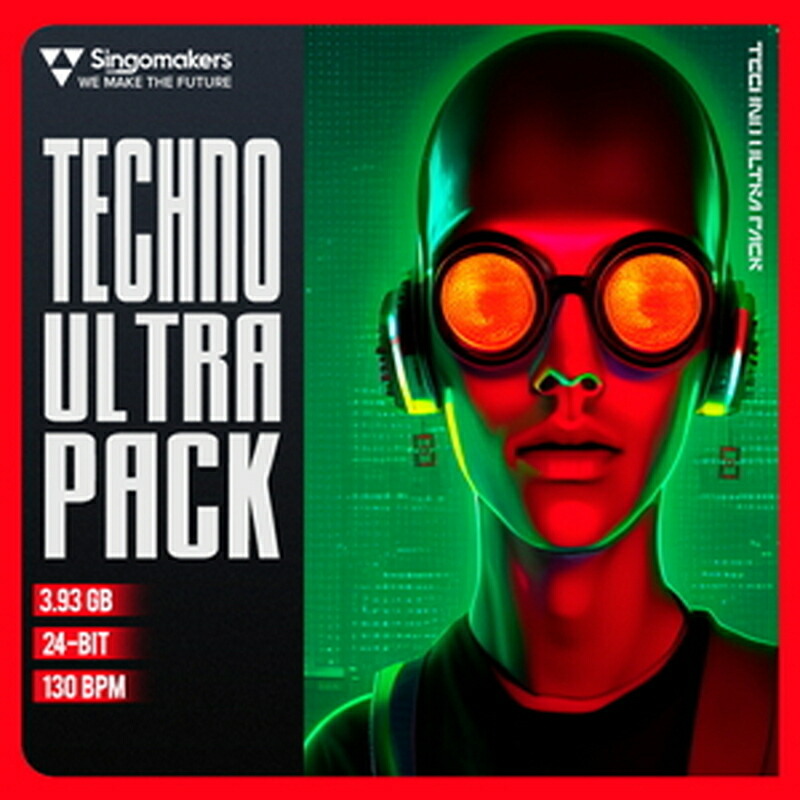 SINGOMAKERS TECHNO ULTRA PACK(オンライン納品)(2第四次元以内に納品) プラグインソフト