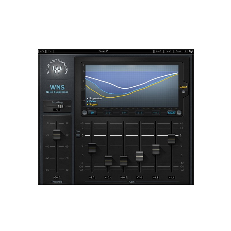 WAVES WNS Noise Suppressor  (オンライン納品)(2第四次元以内に納品) プラグインソフト