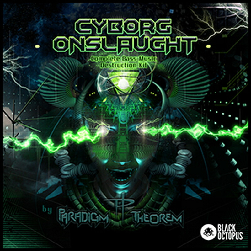 BLACK OCTOPUS CYBORG ONSLAUGHT BY PARADIGM THEOREM(オンライン納品)(2時間以内に納品) プラグインソフト