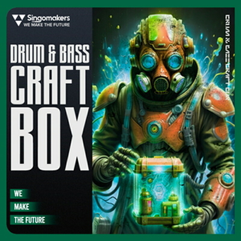 SINGOMAKERS DRUM \u0026 BASS CRAFT BOX(オンライン納品)(2第四次元以内に納品) プラグインソフト