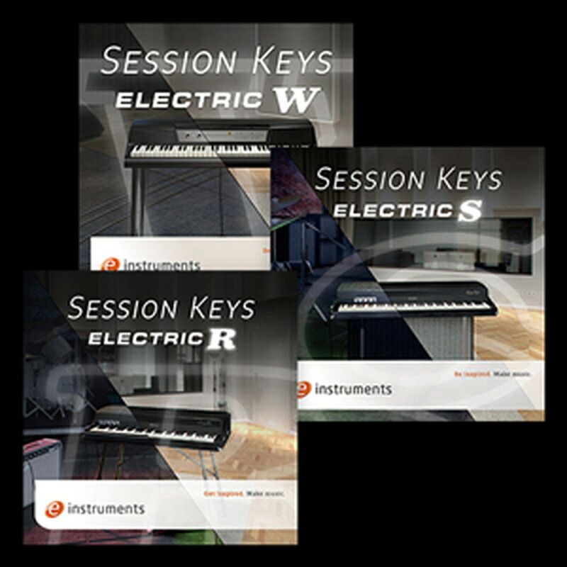 E-INSTRUMENTS 【ピアノ・エレピ音源 Session Keysシリーズ限定セール！】SESSION KEYS ELECTRIC BUNDLE(オンライン納品)(2時間以内に納品) ソフトウェア音源