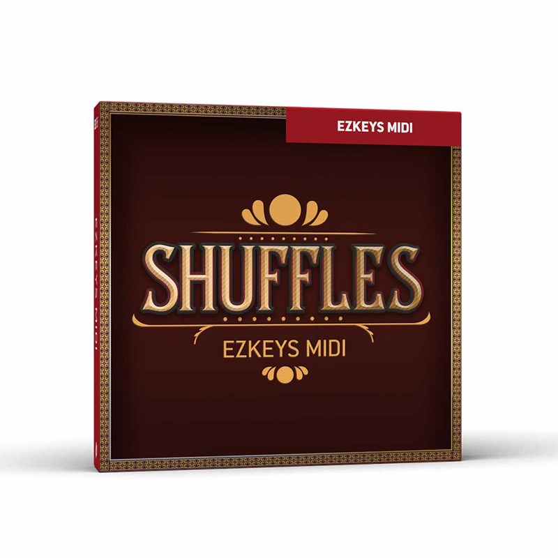 TOONTRACK KEYS MIDI - SHUFFLES (トゥーントラック)(キーズミディ)(オンライン納品) プラグインソフト画像