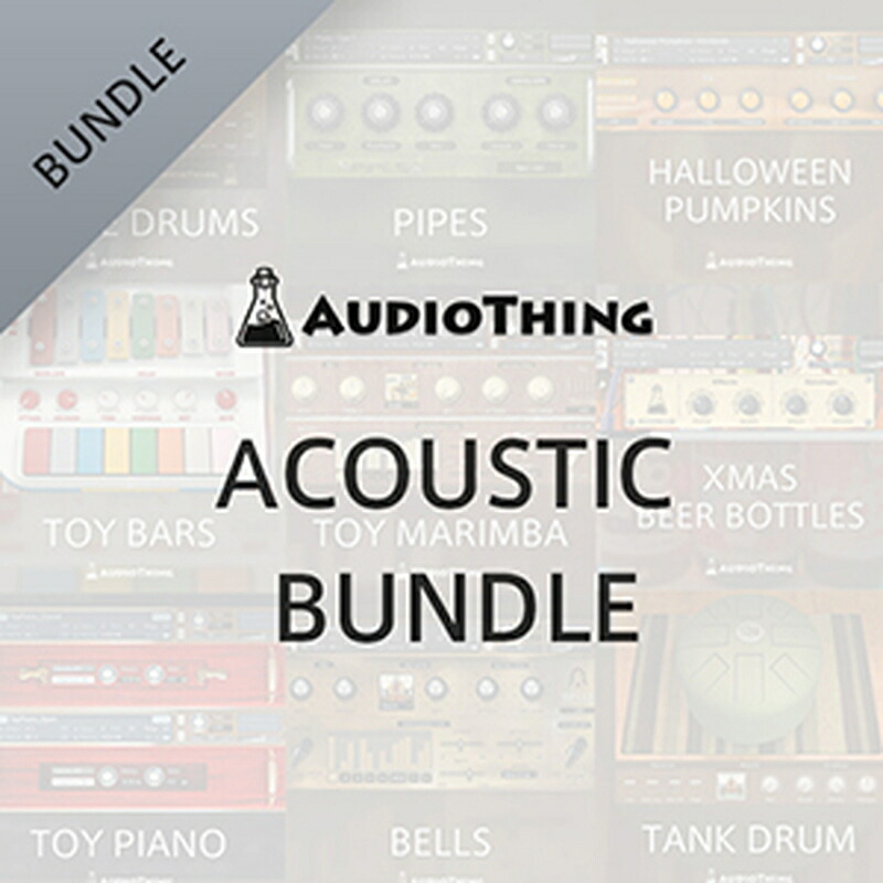 AUDIOTHING ACOUSTIC BUNDLE(オンライン納品)(2時間以内に納品) プラグインソフト