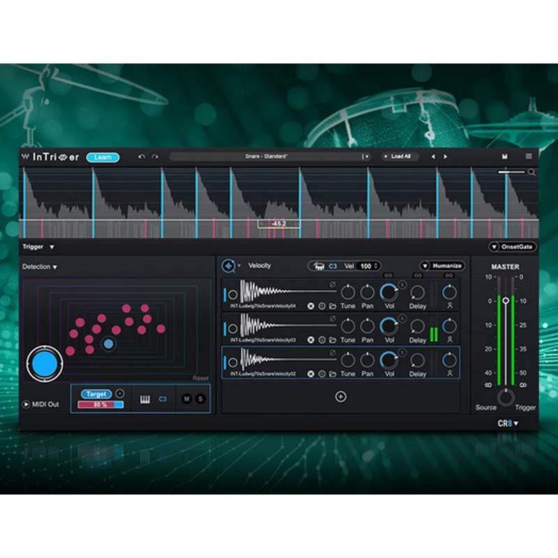 WAVES InTrigger Drum Replacer(オンライン納品)(2時間以内に納品) プラグインソフト