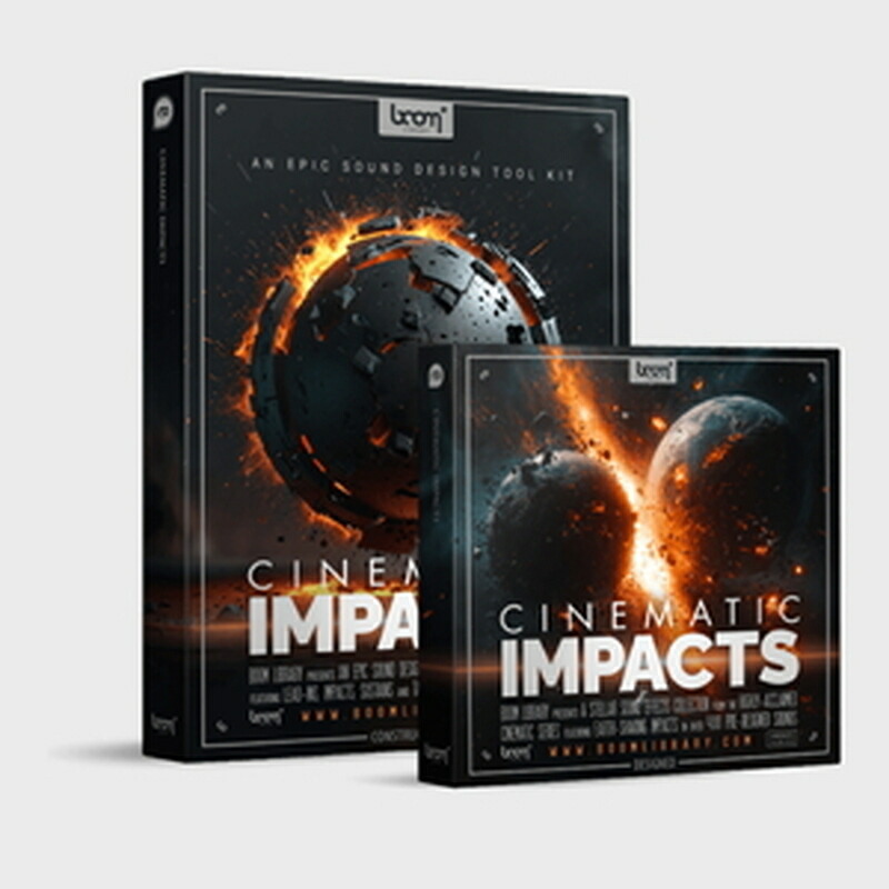 BOOM Library CINEMATIC IMPACTS - BUNDLE(オンライン納品)(2第四次元以内に納品) プラグインソフト