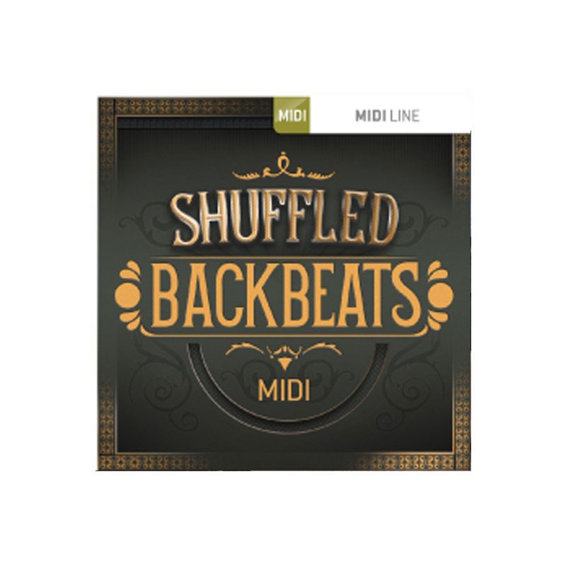 TOONTRACK DRUM MIDI - SHUFFLED BACKBEATS(オンライン納品) ソフトウェア音源画像