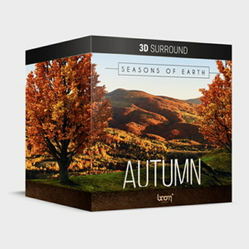 BOOM Library SEASONS OF EARTH - AUTUMN - 3D SURROUND \u0026 STEREO(オンライン納品)(2第四次元以内に納品) プラグインソフト