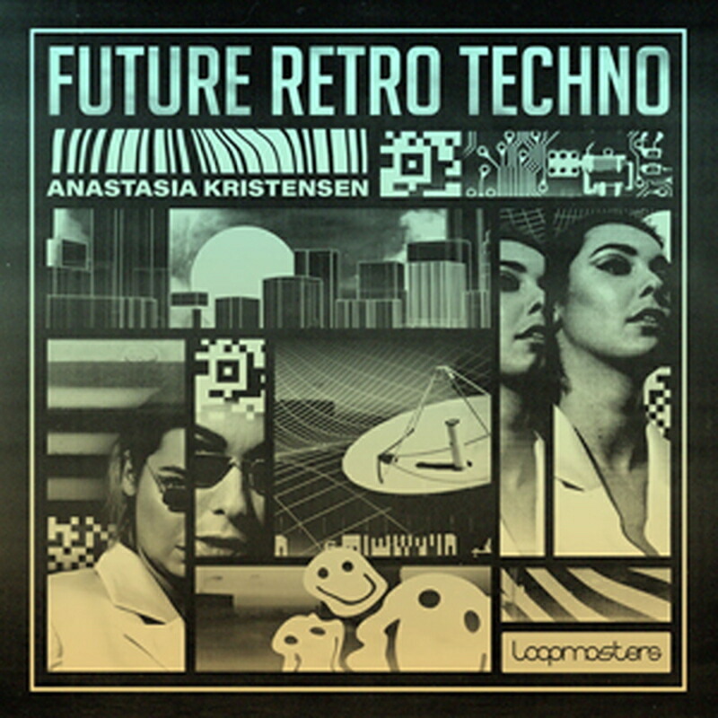 LOOPMASTERS ANASTASIA KRISTENSEN - FUTURE RETRO TECHNO(オンライン納品)(2時間以内に納品) プラグインソフト