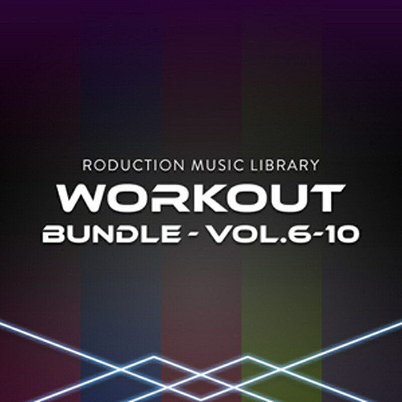 ポケット効果音 PRODUCTION MUSIC LIBRARY - WORKOUT BUNDLE ( 6-10)(オンライン納品)(2時間以内に納品) プラグインソフト