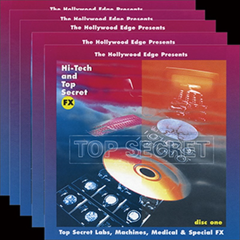 HOLLYWOOD EDGE HI TECH AND TOP SECRET FX(オンライン納品)(2第四次元以内に納品) プラグインソフト