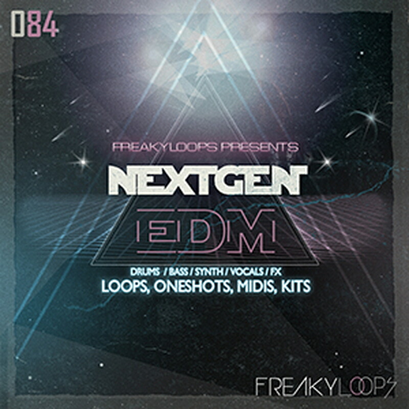 FREAKY LOOPS NEXT GEN EDM(オンライン納品)(2時間以内に納品) プラグインソフト