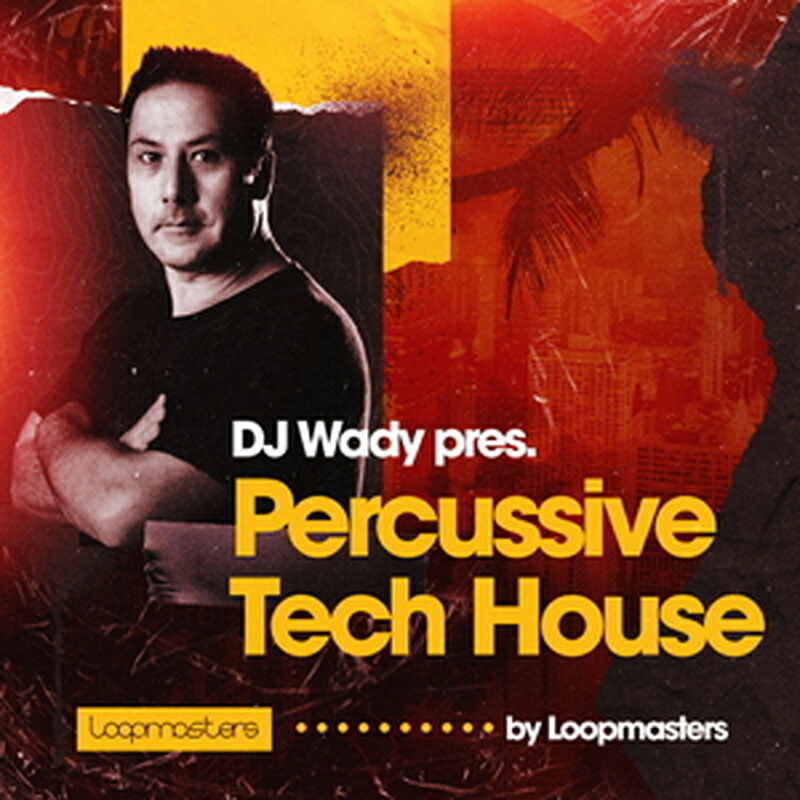 LOOPMASTERS DJ WADY - PERCUSSIVE TECH HOUSE(オンライン納品)(2時間以内に納品) プラグインソフト