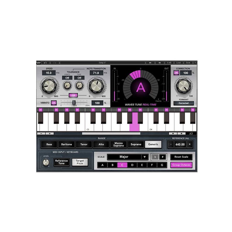 WAVES Tune Real-Time (オンライン納品)(2時間以内に納品) プラグインソフト
