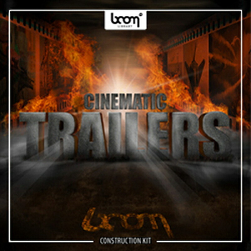 BOOM Library CINEMATIC TRAILERS - CONSTRUCTION KIT(オンライン納品)(2時間以内に納品) プラグインソフト