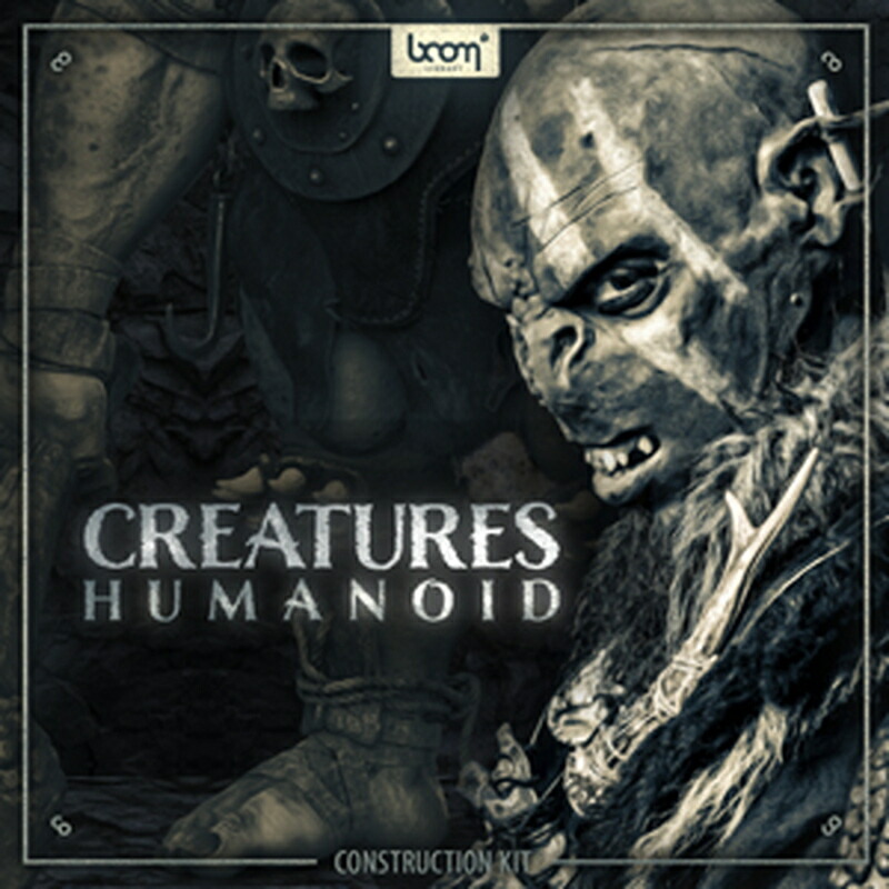 BOOM Library CREATURES HUMANOID - CONSTRUCTION KIT(オンライン納品)(2時間以内に納品) プラグインソフト