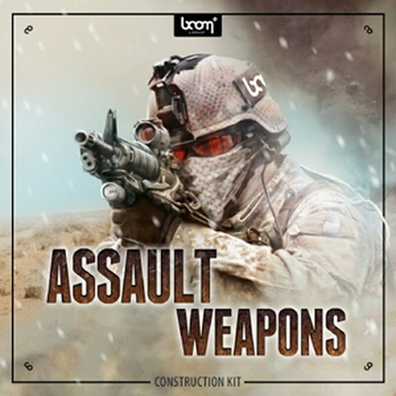 BOOM Library ASSAULT WEAPONS - CONSTRUCTION KIT(オンライン納品)(2時間以内に納品) プラグインソフト