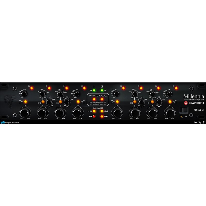 Plugin Alliance Millennia NSEQ-2(オンライン納品)(2時間以内に納品) プラグインソフト